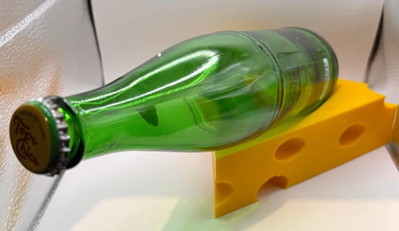 Cheesy Wine Holder