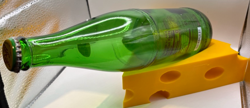 Cheesy Wine Holder