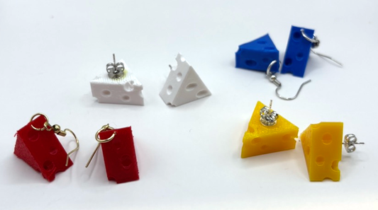 Cheesy Cheddar Earrings
