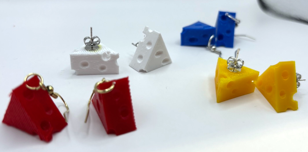 Cheesy Cheddar Earrings