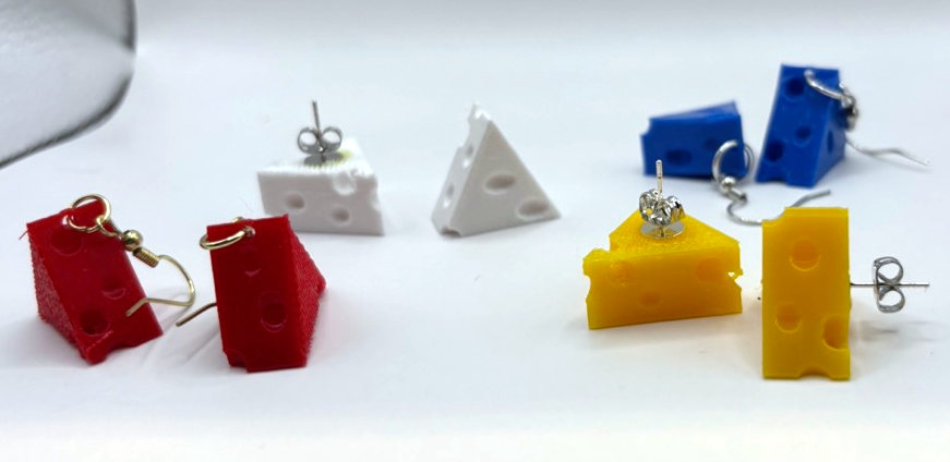 Cheesy Cheddar Earrings