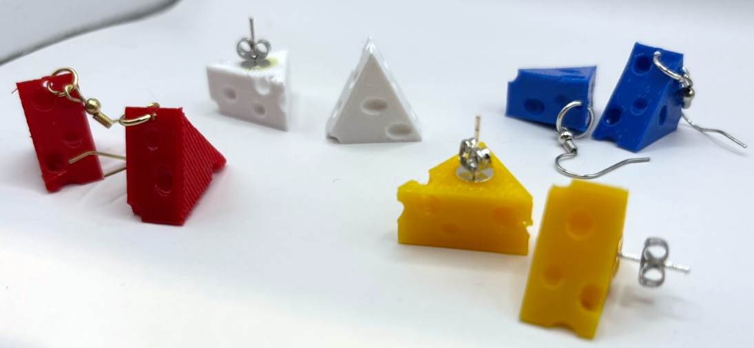 Cheesy Cheddar Earrings