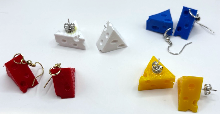 Cheesy Cheddar Earrings