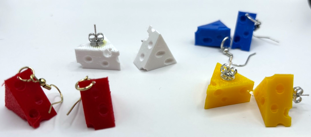Cheesy Cheddar Earrings