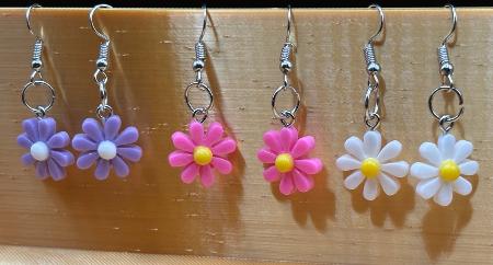 Fresh Daisy Earrings by DPSCOOP - Its Flower Power for Hours for you!