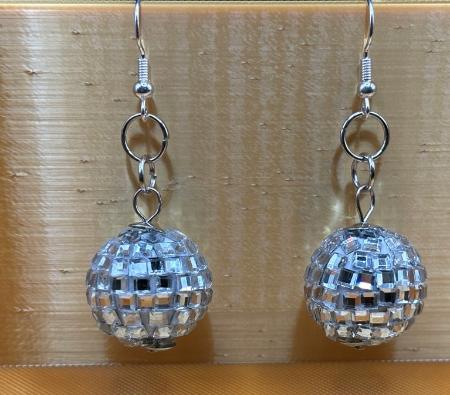 Disco Ball Earrings by DPSCOOP - The must have awesome accessory!