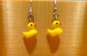 Ultimate Rubber Duckie Earrings by DPSCOOP - Perfect for Everyone!