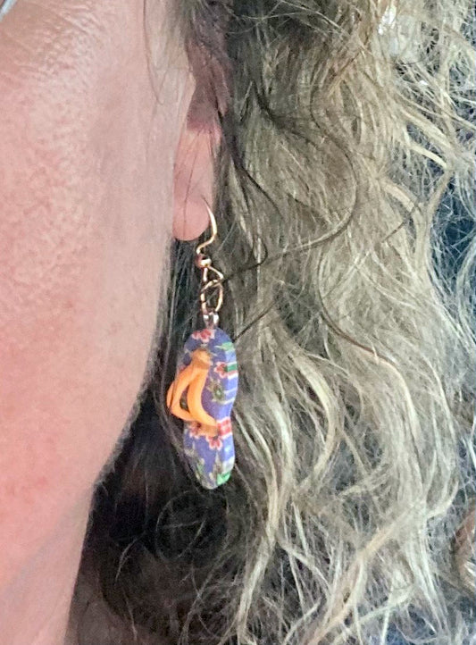 DPSCOOP Has Your Flip Flop Earrings For the Beach, Casual Time and Fun, Fun, Fun!