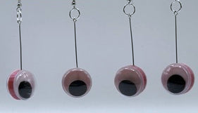 Playful and Large Googly Eye Earrings by DSPCOOP - Seeing is Believing