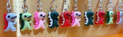 Fun Dinosaur Inspired Earrings by DPSCOOP - Roar and Represent Today!