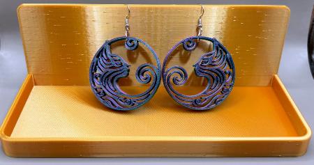 BOHO Filagree Cat Hoop Earrings by DPSCOOP - Show Your Elegance and Innovation with these Jewels