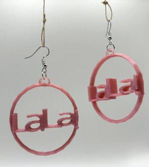 LaLa Hoop Earrings by DPSCOOP - The Perfect Addition to Your Jewelry Collection!