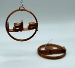 LaLa Hoop Earrings by DPSCOOP - The Perfect Addition to Your Jewelry Collection!