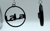 LaLa Hoop Earrings by DPSCOOP - The Perfect Addition to Your Jewelry Collection!