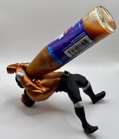 Luchador Hot Sauce Holder