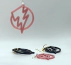 Recharge with Shockingly Good Lightning Filagree Earrings by DPSCOOP