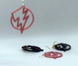 Recharge with Shockingly Good Lightning Filagree Earrings by DPSCOOP