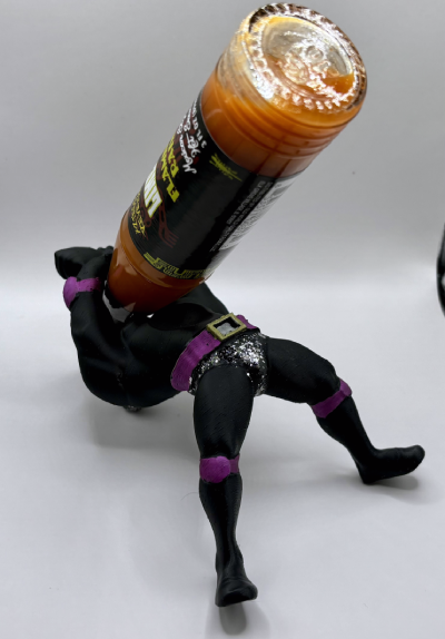 Luchador Hot Sauce Holder