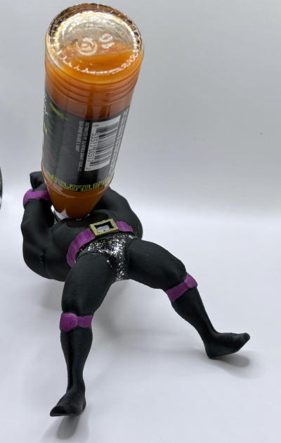 Luchador Hot Sauce Holder