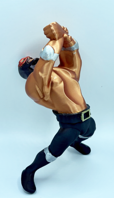 Luchador Hot Sauce Holder