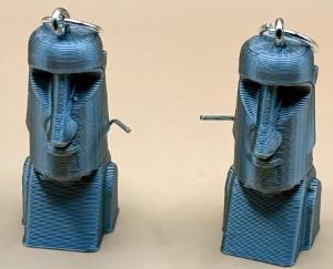 Easter Island Statue Earrings by DPSCOOP - Unique, Special and Awesome!