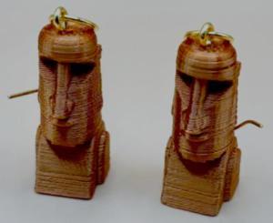 Easter Island Statue Earrings by DPSCOOP - Unique, Special and Awesome!