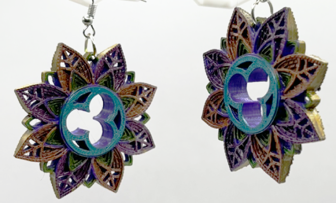 Nelson's Mandala Earrings