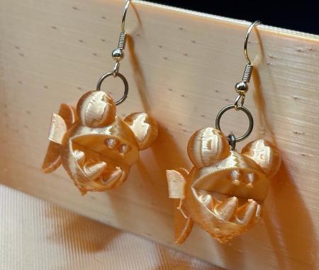 Cute, Aggressive and Adorable Piranha Earrings by DPSCOOP!