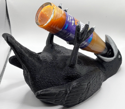The Raving Raven - Nevermore will you need a bottle holder!