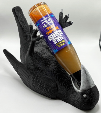 The Raving Raven - Nevermore will you need a bottle holder!