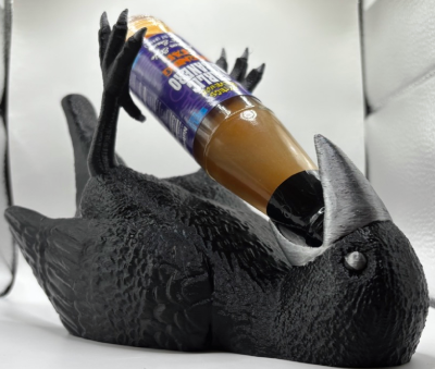 The Raving Raven - Nevermore will you need a bottle holder!