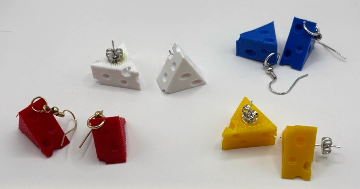 Cheesy Cheddar Earrings