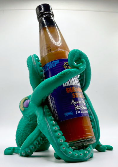 Kraken Hot Sauce Holder